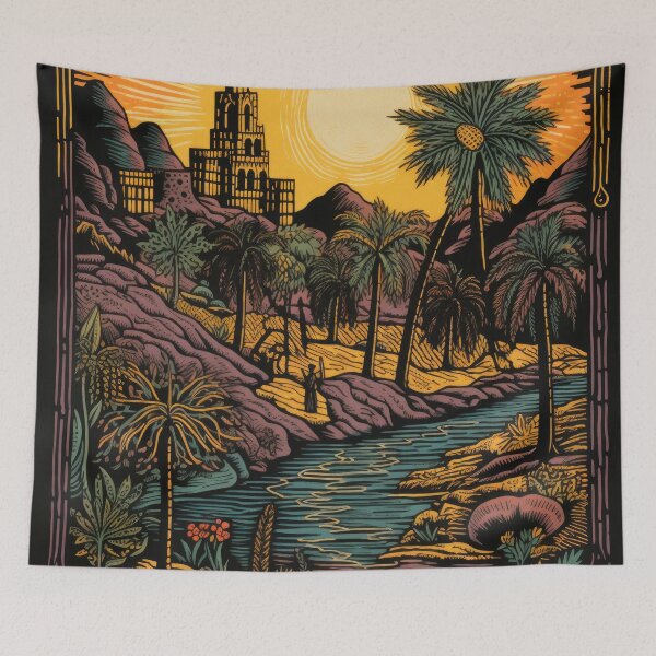 Item preview, Medieval Oasis designed and sold by VisionDuke.