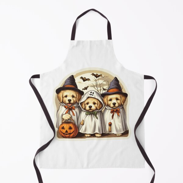 Item preview, Vintage witch puppies, Spooky Brothers dogs designed and sold by IguaranDesign.