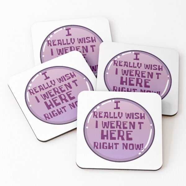 Item preview, I really wish I weren't here right now designed and sold by 989-.