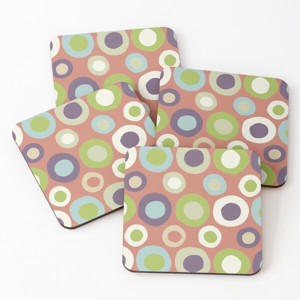 Item preview, Happy Vibe Circles [orange] designed and sold by Aia UENO design.
