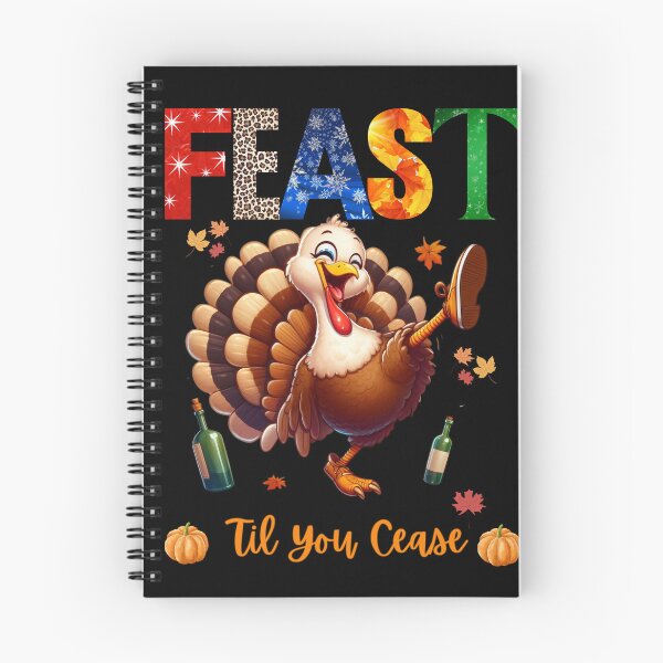 Item preview, Feast 'til You Cease Funny Drunk Turkey  designed and sold by netfires.