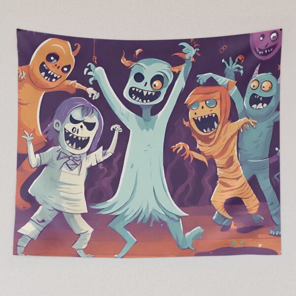 Item preview, Halloween Hullabaloo designed and sold by cozycozyart.