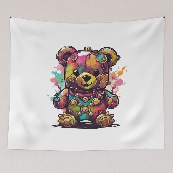 Item preview, cute little bear Steam punk style, popular trend, best seller, newest designed and sold by Touchdao.
