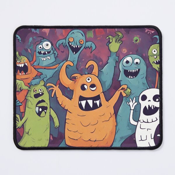 Item preview, Boogie with the Monsters designed and sold by cozycozyart.