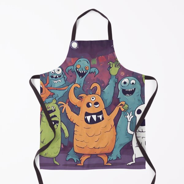 Item preview, Boogie with the Monsters designed and sold by cozycozyart.