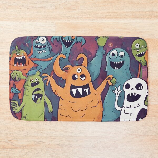 Item preview, Boogie with the Monsters designed and sold by cozycozyart.