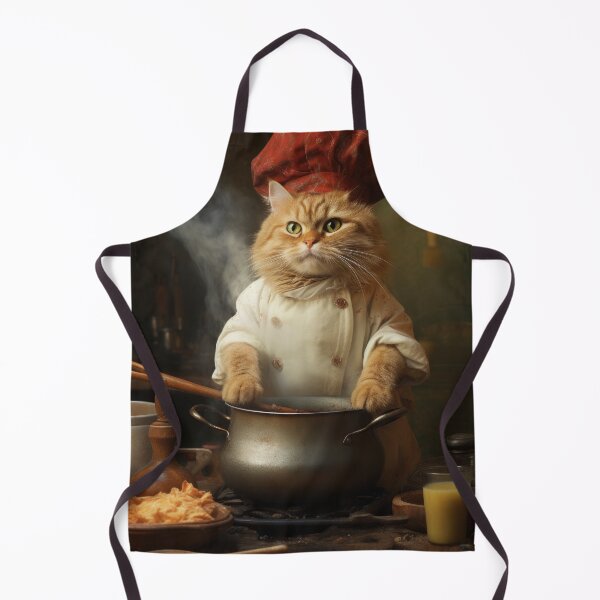 Item preview, Chef Cat Cooking designed and sold by VisionDuke.