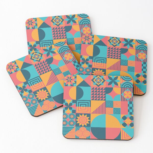 Item preview, Geometric vintage Bauhaus style designed and sold by Exploorer Design.