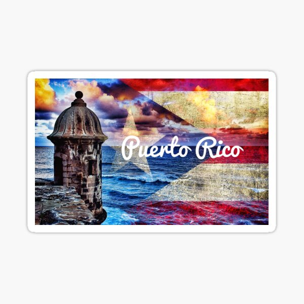 Item preview, Viva Puerto Rico! Sticker designed and sold by OscarCotto.