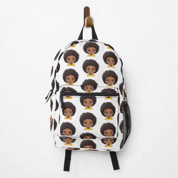 Item preview, kawaii afro girl with big eyes designed and sold by in-leggings.