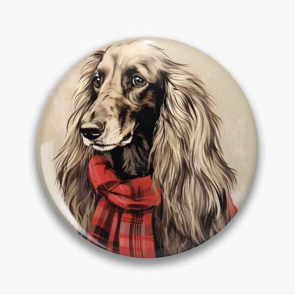 Artikelvorschau, Afghan Hound Christmas Plaid Watercolor entworfen und verkauft von rafaeltto.