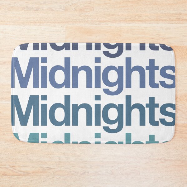 Item preview, Midnights (MultiText) - Moonstone Blue designed and sold by shufflebysteph.