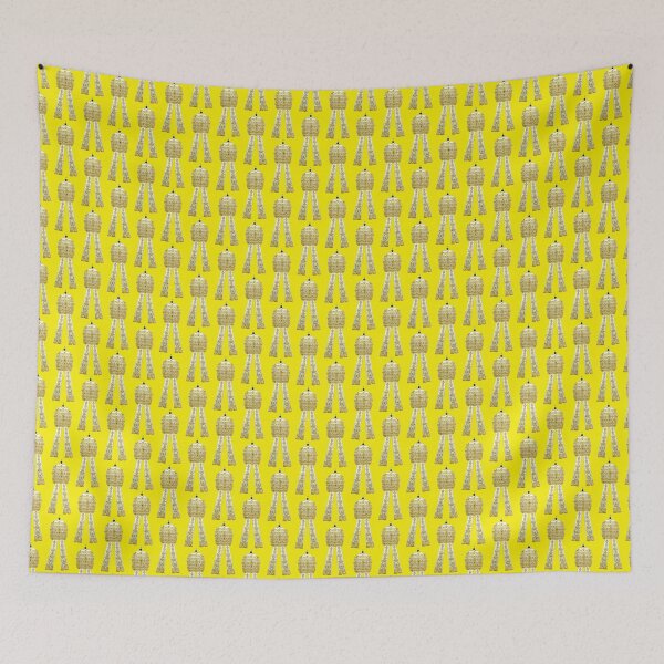 Item preview, Tiara yellow background - Triregnum yellow background designed and sold by Eduardo Fernández.