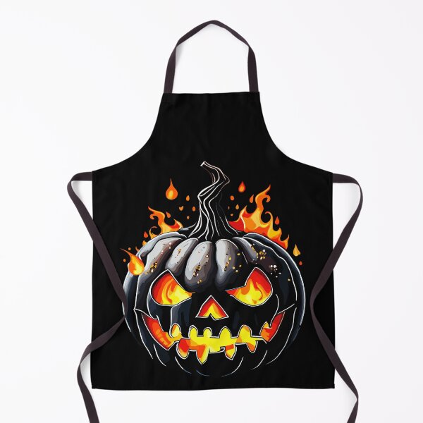 Item preview, Spooky Flaming Halloween Jack-o'-lantern designed and sold by CR-Studio.