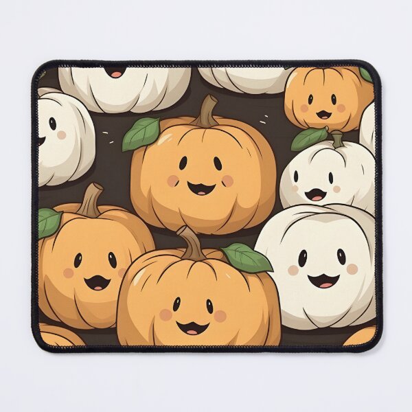 Item preview, background smiling pumpkin seamless. designed and sold by Witchanun Komutthong.
