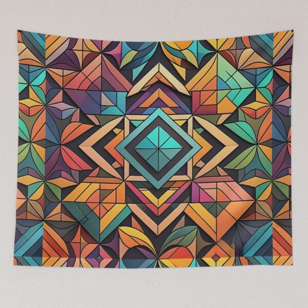 Item preview, geometric pattern designed and sold by LavaCreative.
