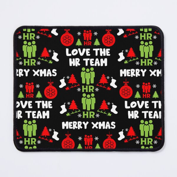 Item preview, HR Christmas Ugly Santa Sweatshirt designed and sold by happygiftideas.