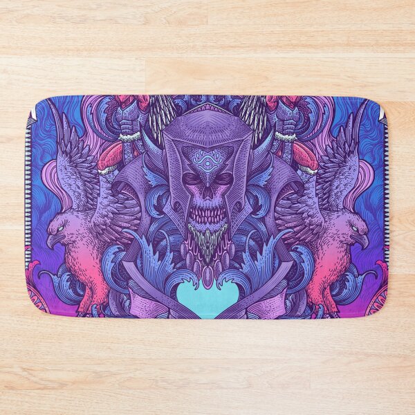 Item preview, King Of The North Psychedelic Artwork designed and sold by WOLForDEER.