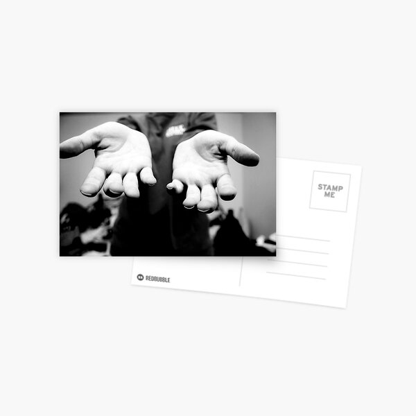 The Hands That File Postcard
