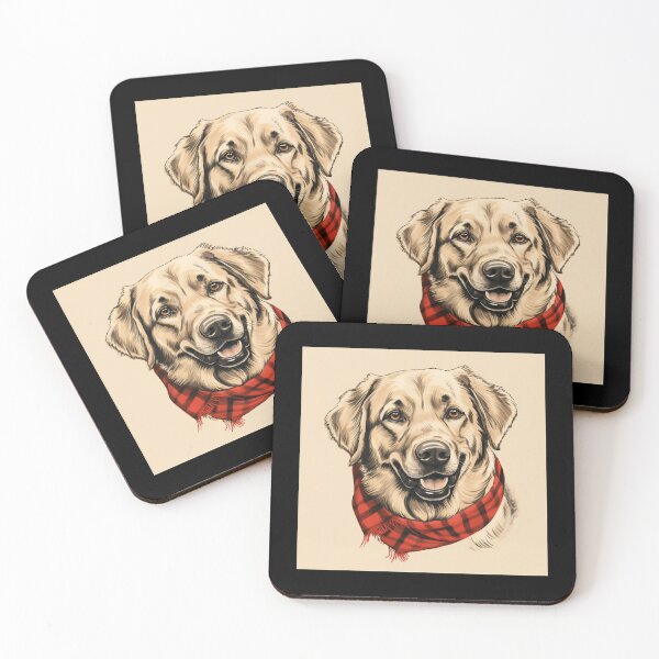 Item preview, Anatolian Shepherd Christmas Plaid Watercolor designed and sold by rafaeltto.