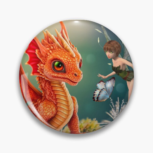 Item preview, Dragon with Fairy designed and sold by Manuela Davis.