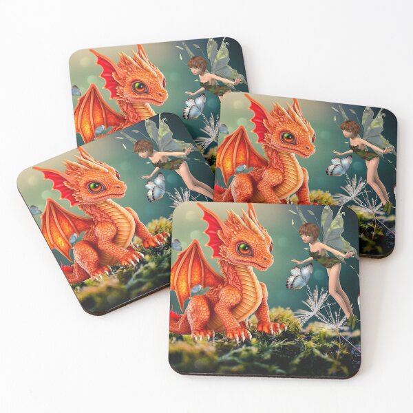 Item preview, Dragon with Fairy designed and sold by Manuela Davis.