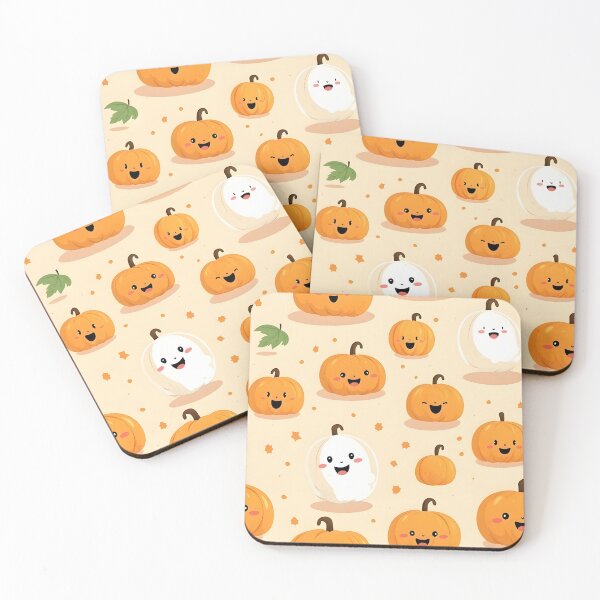 Item preview, Smiling pumpkin background seamless. designed and sold by Witchanun Komutthong.