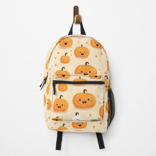 Item preview, Smiling pumpkin background seamless. designed and sold by Witchanun Komutthong.