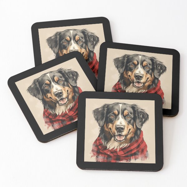 Item preview, Appenzeller Christmas Plaid Watercolor designed and sold by rafaeltto.