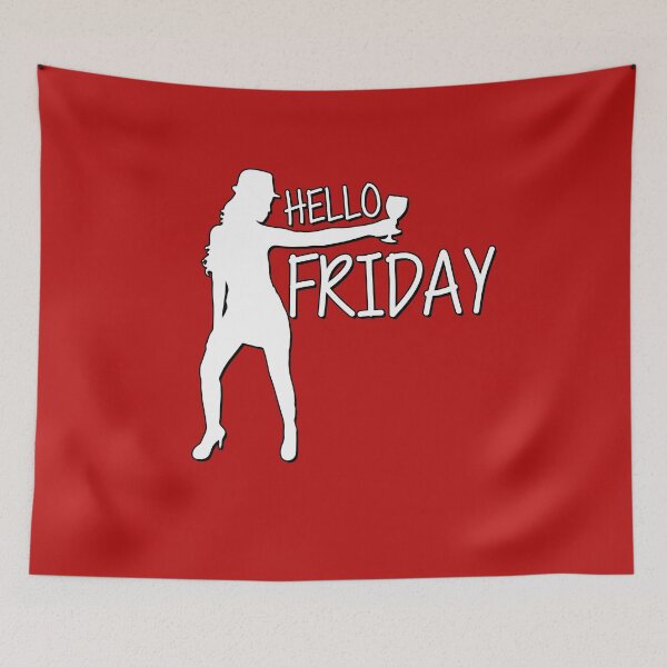 Item preview, Hello Friday party  designed and sold by DabGraphic.