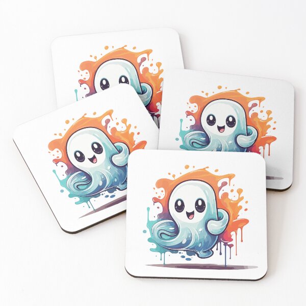 Item preview, playful cute little ghost. designed and sold by Kwanbaba21.