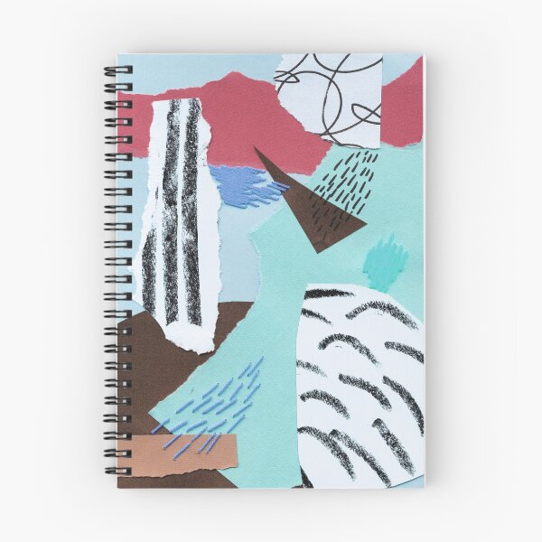 Item preview, pastels paper collage designed and sold by embroiderrred.