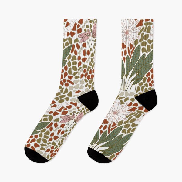 Item preview, Thanksgiving flowers - maroon and green designed and sold by SerahO.