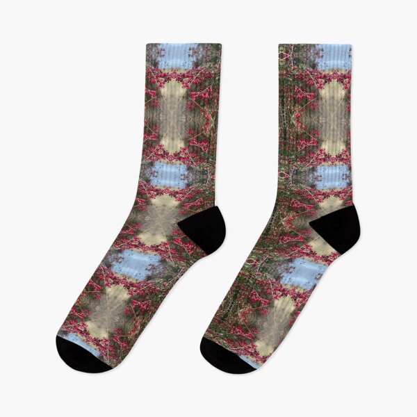 Item preview, Camber Sands Red Berry Photo Pattern designed and sold by vallisrowe.