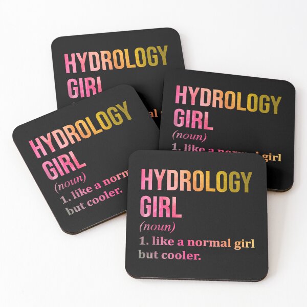 Item preview, Hydrology Girl Definition Hydrology in Watercolor designed and sold by XCIV.