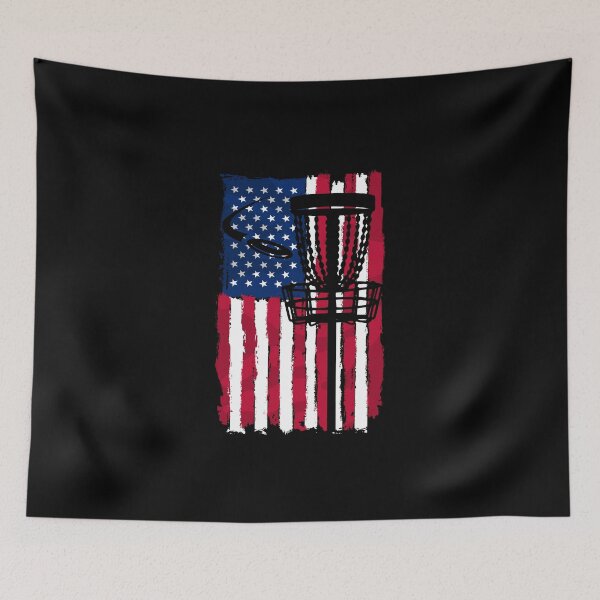 Item preview, Disc Golf - Bandera de EE. UU. Americana - Folf Frolf Hombres Mujeres Papá designed and sold by farhanhafeez.