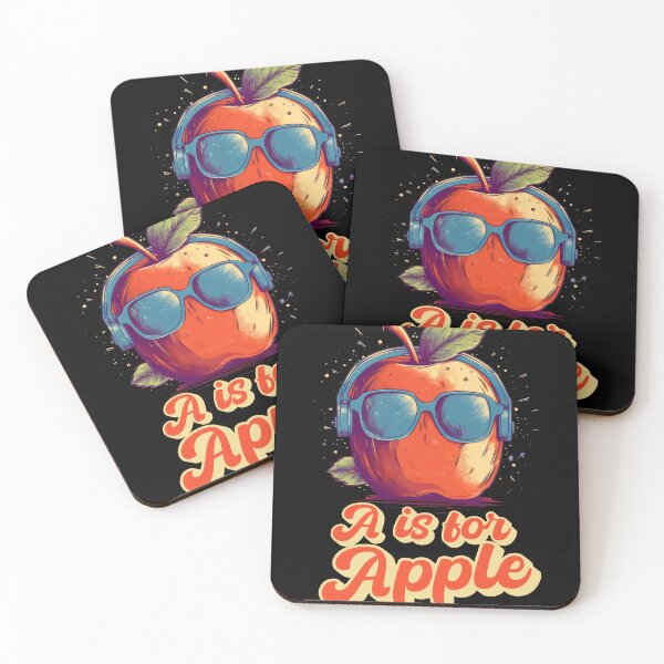 Item preview, A is for Apple - Toddler Kindergarten Preschool Teacher designed and sold by farhanhafeez.