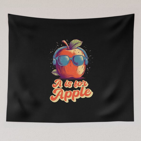 Item preview, A is for Apple - Toddler Kindergarten Preschool Teacher designed and sold by farhanhafeez.