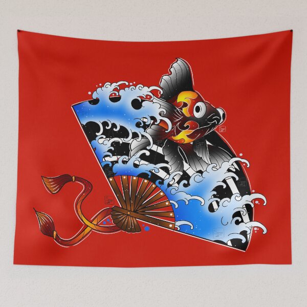 Item preview, The Goldfish Fan designed and sold by Sonoyin.