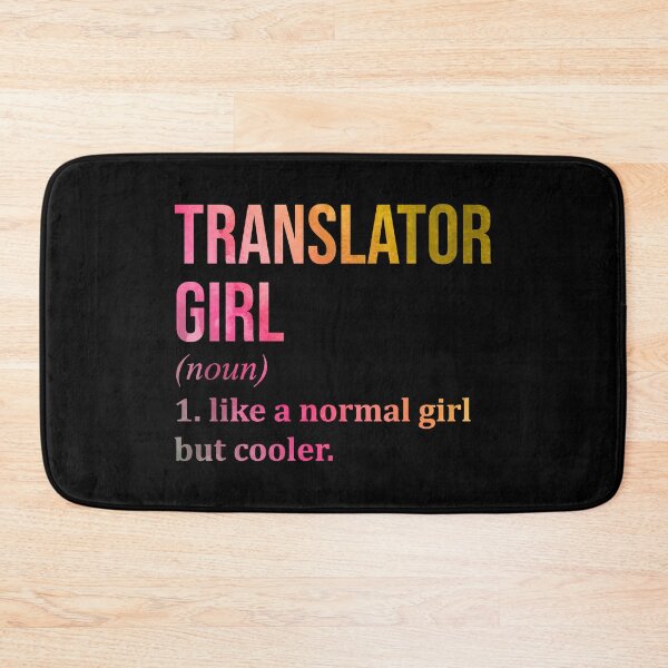 Item preview, Translator Girl Definition Translator in Watercolor designed and sold by XCIV.