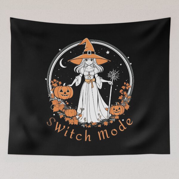 Item preview, S-Witch Mode - Cute Anime Halloween Witch designed and sold by DevemDavam.