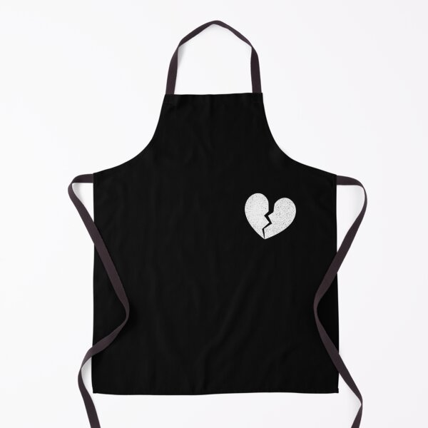 Item preview, Broken Heart - for heartbroken - left chest cute minima heart design designed and sold by venomousvector.