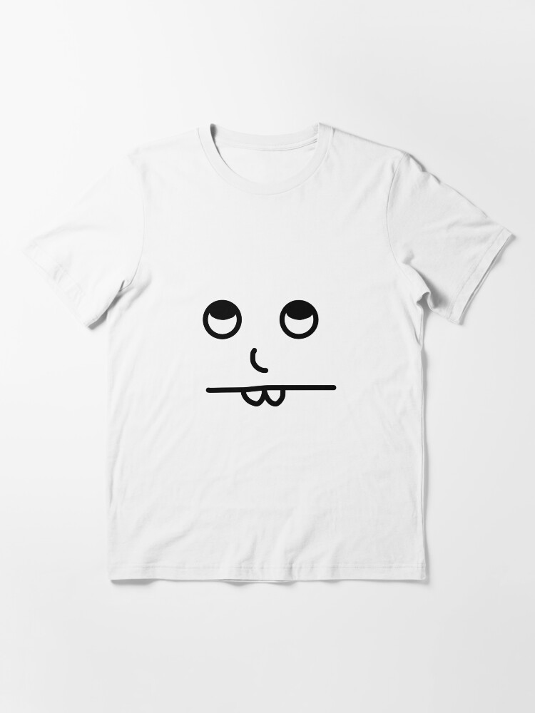 Plain white outlet t-shirt cartoon