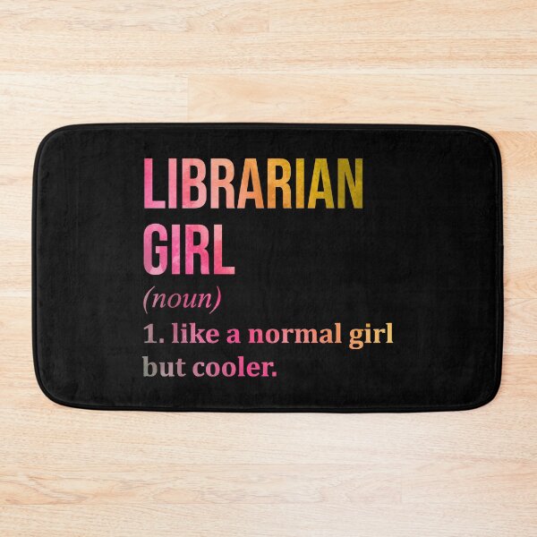 Item preview, Librarian Girl Definition Library in Watercolor designed and sold by XCIV.
