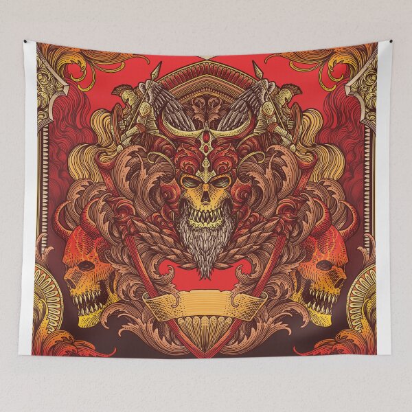 Item preview, King Of The West Psychedelic Artwork designed and sold by WOLForDEER.