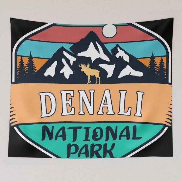 Item preview, Denali National Park-Vintage designed and sold by nature-space.