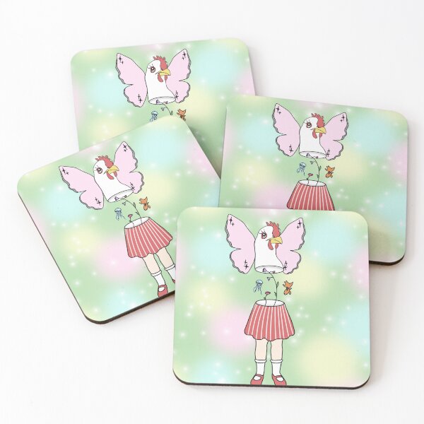 Item preview, fairy chicken kind flowers  designed and sold by Grab-it-fast.