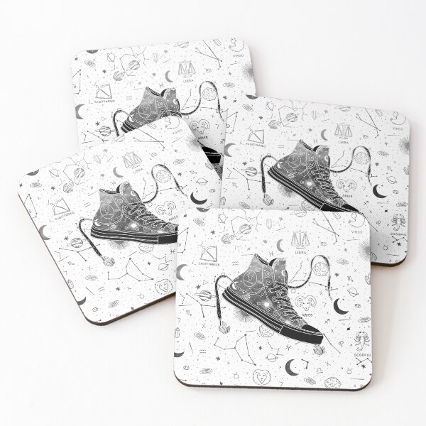 Item preview, Capricorn high tops - Space canvas designed and sold by MickeyEdwards.