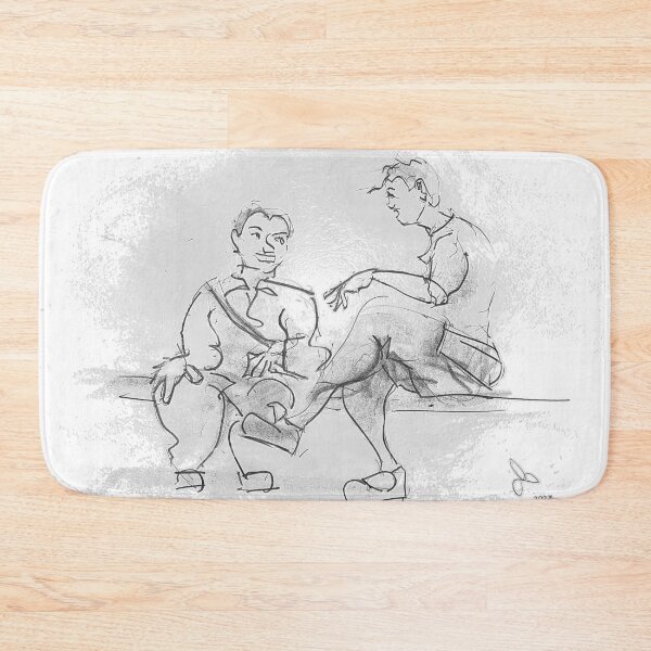 Item preview, friends talking... untitled    designed and sold by gordonartist1.