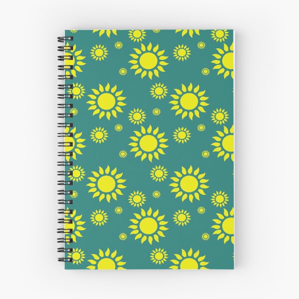 Item preview, Yellow Green Sun Abstract Pattern designed and sold by PatternTitan.